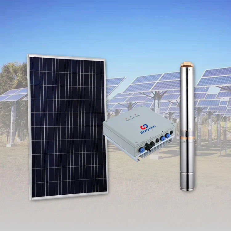 Индивидуальная Солнечная водяная насосная система переменного тока от 0,5 до 200 кВт