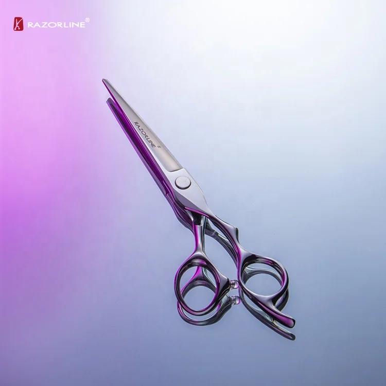 Razorline CK05 Hair Scissors Haircutting Scissors Titan Hitachi Professional  6.5 inch Hair Cutting Thinning Scissors