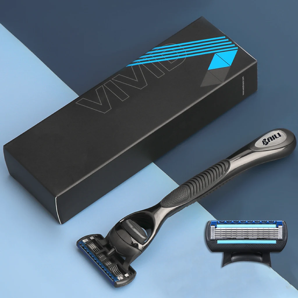 Fashion 5 Blade Razors Shaving Kit Shaver for Men