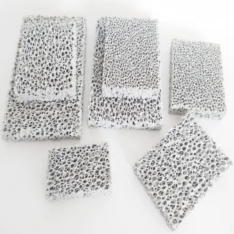 High Quality Silicon Carbide SiC Ceramic Foam Filter for Molten Metal Filtration