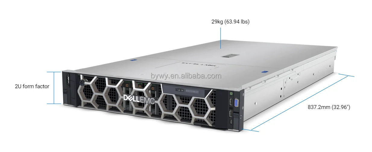 Wholesale Price Dells Poweredge R750xa Original EMC Intel Xeon 8380 40Core 2.3Ghz CPU 2U Rack Server R750 r750xs