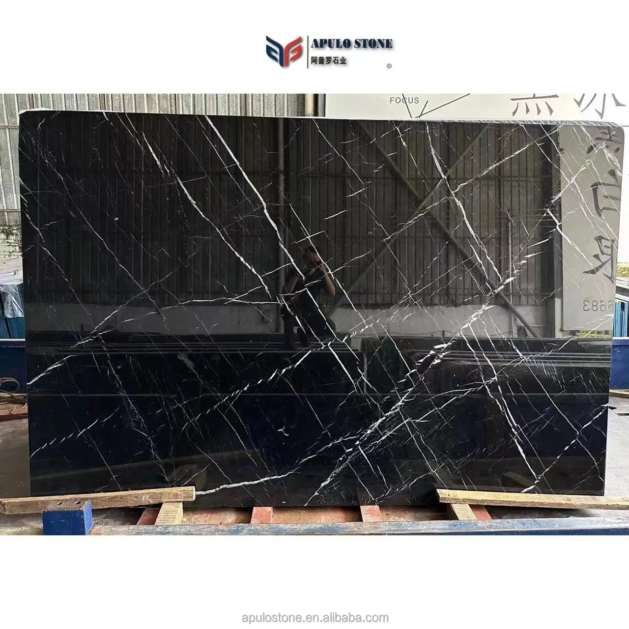 Natural marble black Marquina marble tile cheap pricenero nero marquina belgium black stone for floor wall