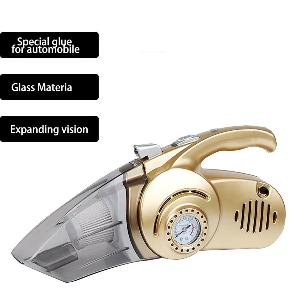 China Factory Sale Handheld Car Vacuum Cleaner Inflator Tire Pressure Gauge 4 In 1 Itutn Vacuum Cleaner