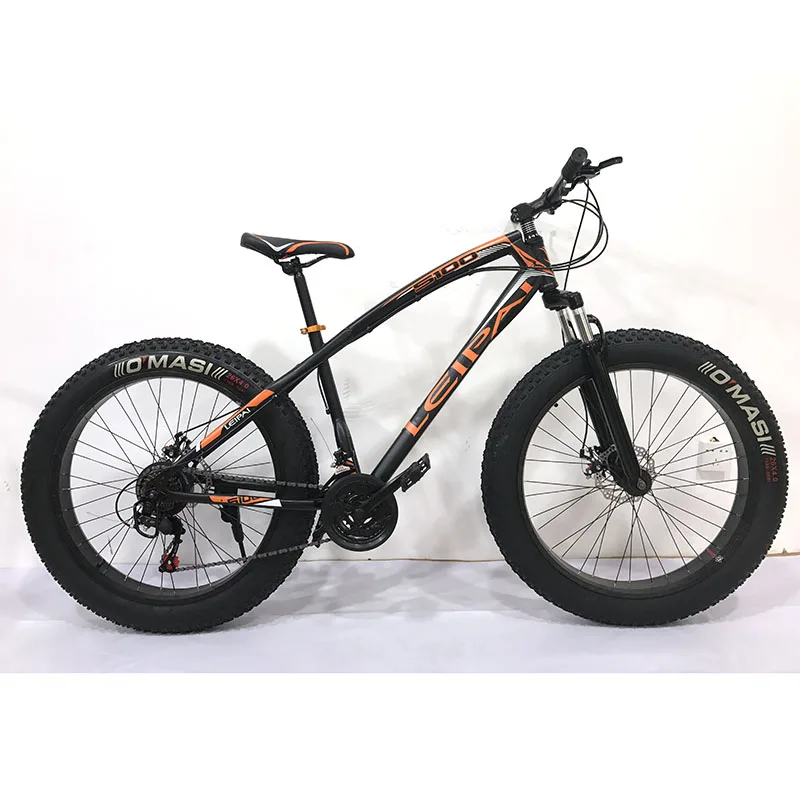 29 mountain bike steel single 21 speed fat snow bike mountain bicycle  MTB mountain bike spare parts