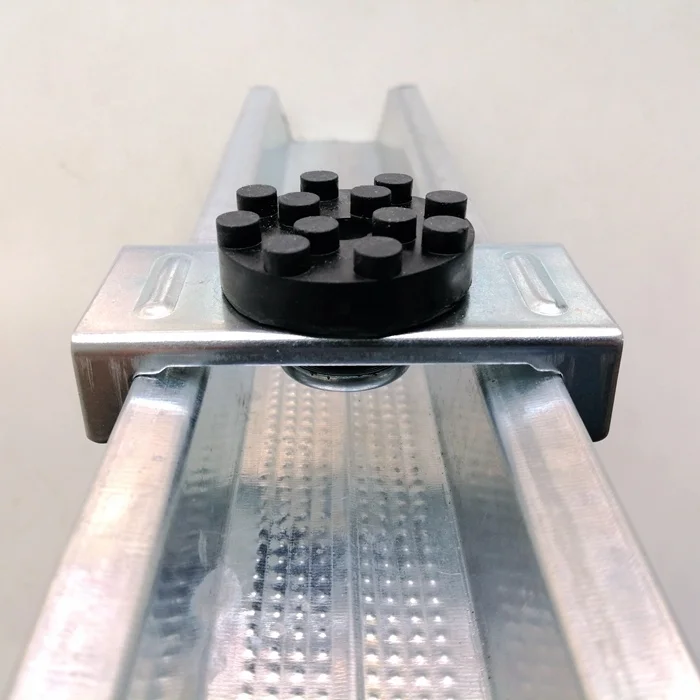 high resilience acoustic soundproofing resilient  right angle clips for wall and ceiling