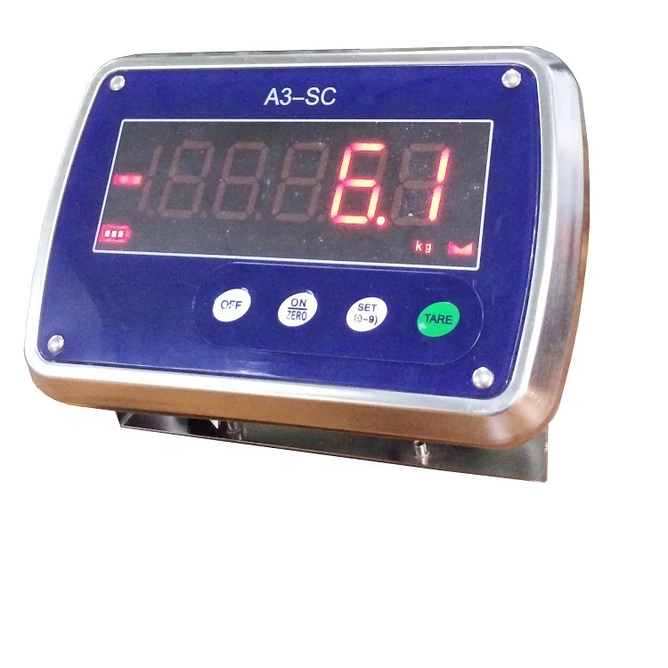 Digital Stainless Steel  Counting  Ip68 Instrument Waterproof Weighing Indicator