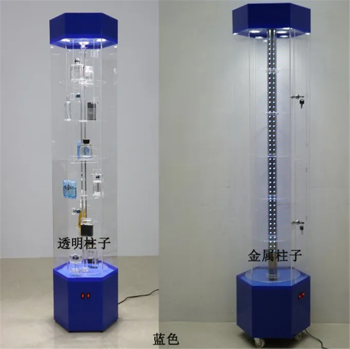 Free Design Lockable Desktop Acrylic Box Display, New Products Acrylic Led Lighting Display Case