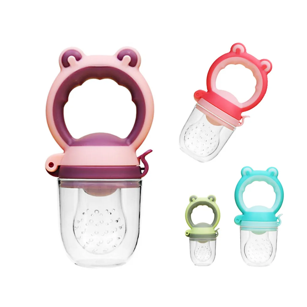 Silicone Baby Pacifier Infant Nipple Soother Baby Fruit Feeder Pacifier