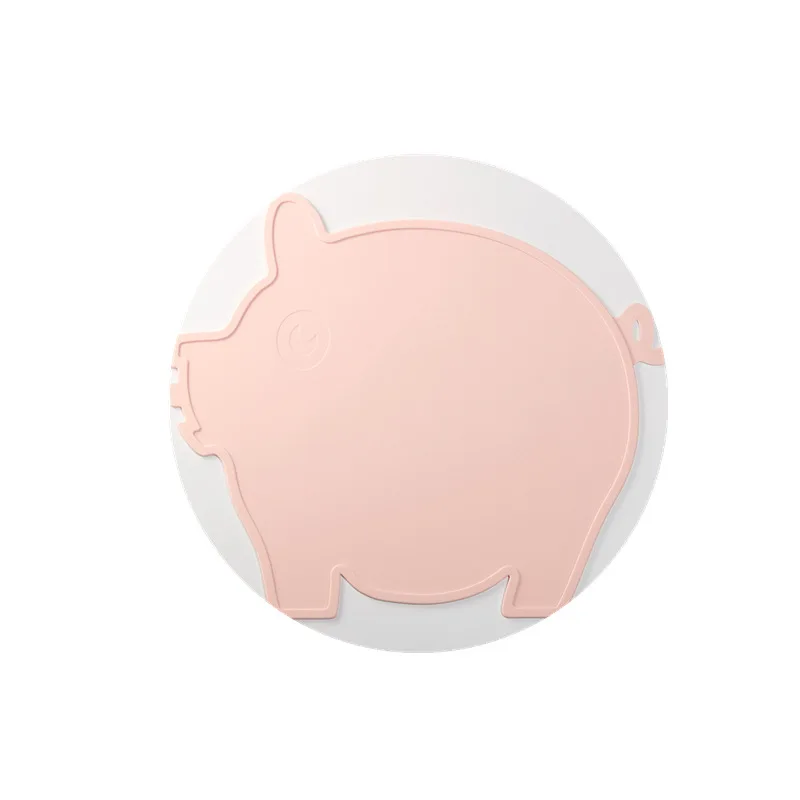 
Cute Shape Bpa Free Customize Kids Dining Table Place Mat Baby Silicone Placemat 