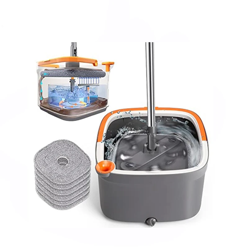 Best Selling 360 Microfiber Easy Clean Cleaning Flat Mop Mops Cleaning Floor Mop