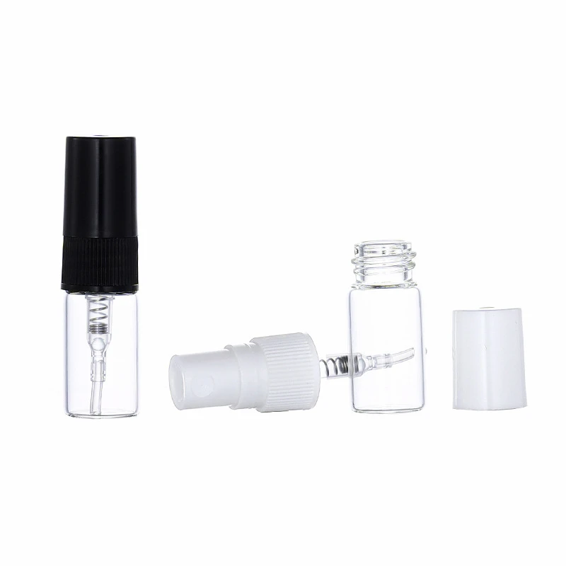 2ml 3ml 5ml 10ml hot selling small samples perfume glass spray bottle