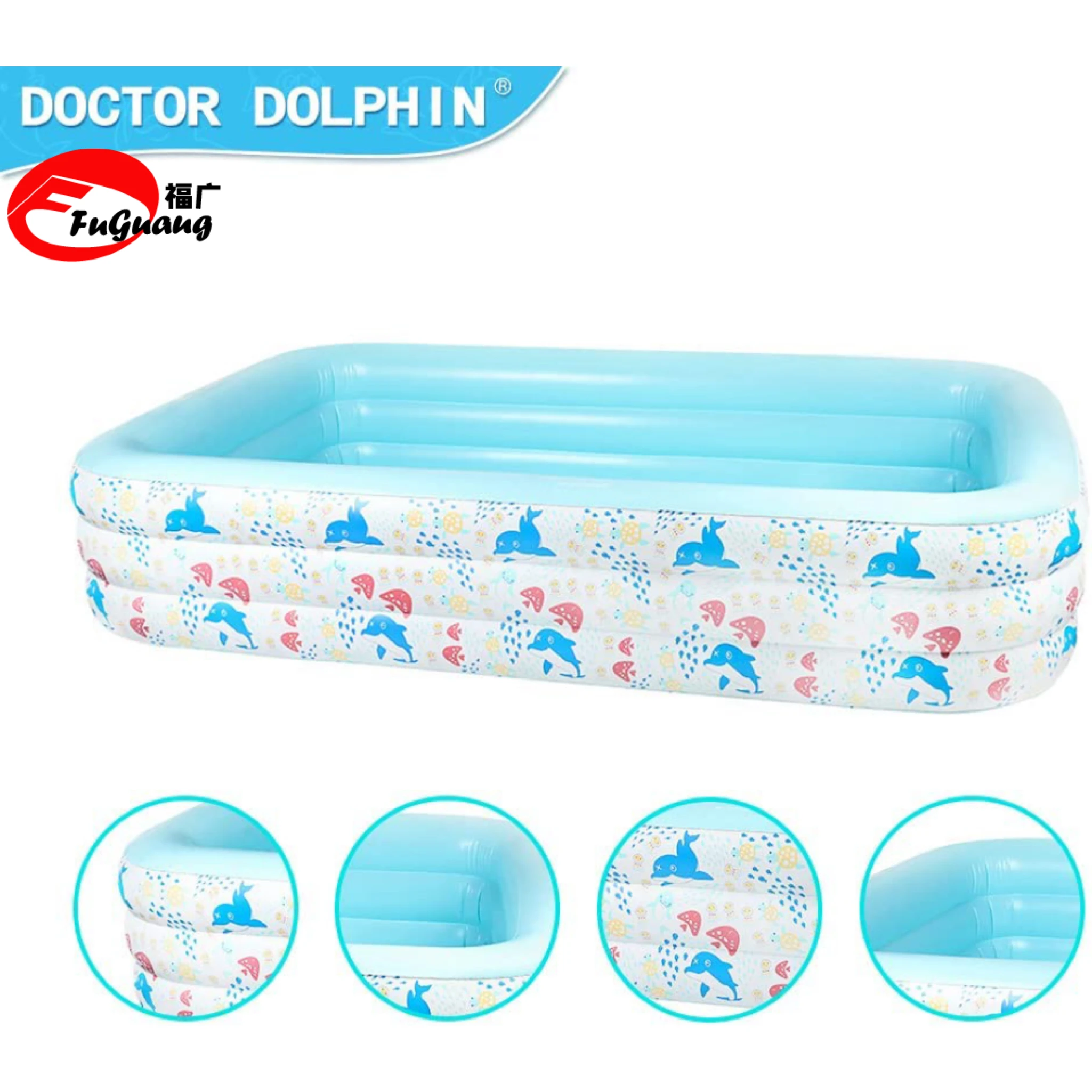 Summer water kids Pool Inflatable Pool Unicorn spray Adult kids universal pool suitable for garden indoor outdoor backyard water