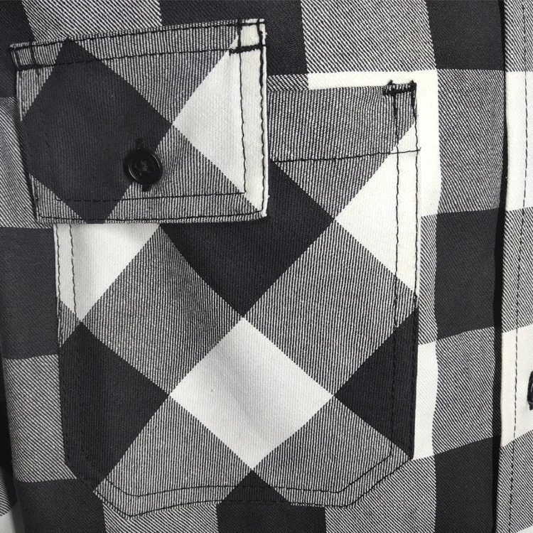 China FR hoodie shirt black-and-white anti flame cotton fabric esd clothing for men anti-fire workwear Leisure