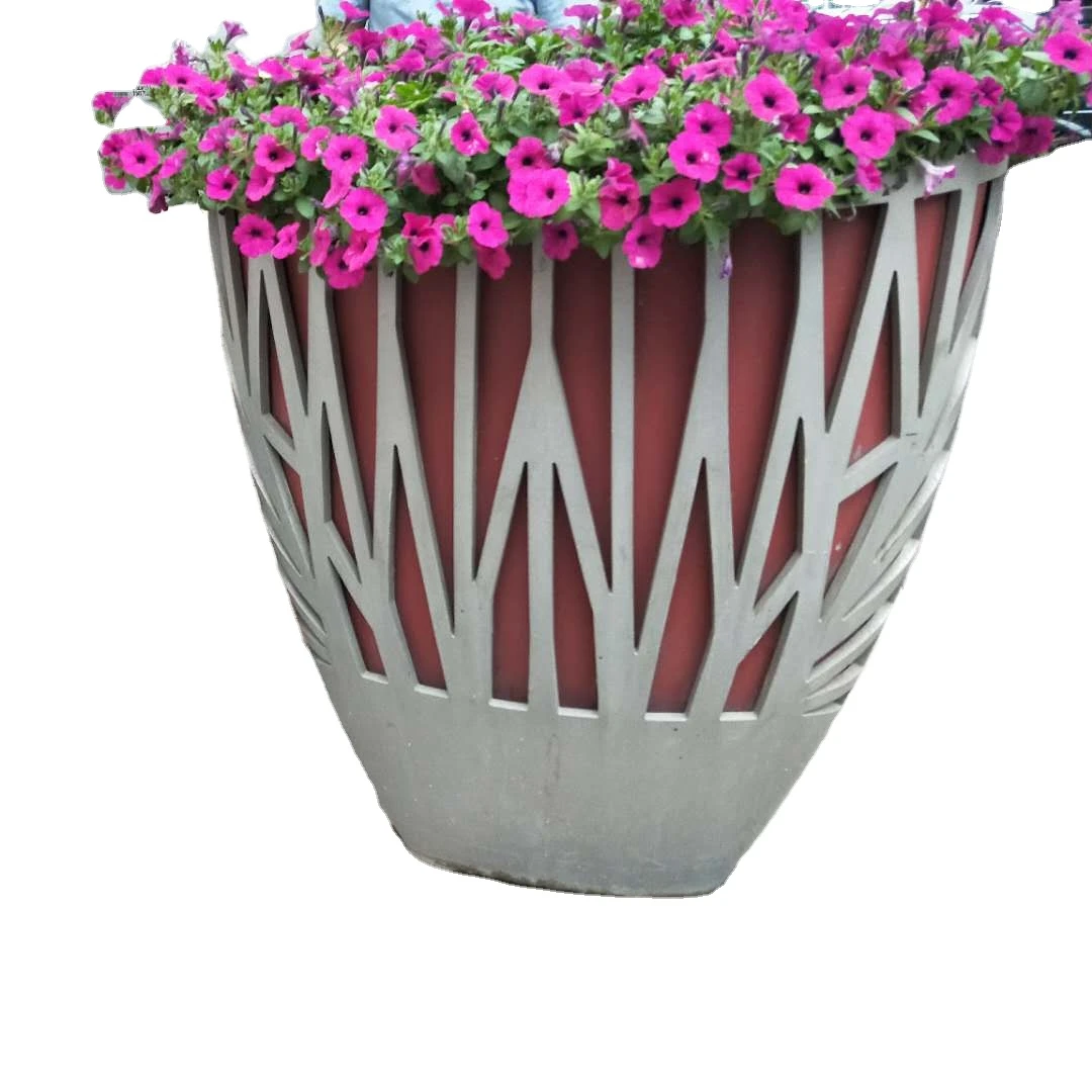 Корзина для цветов из нержавеющей стали