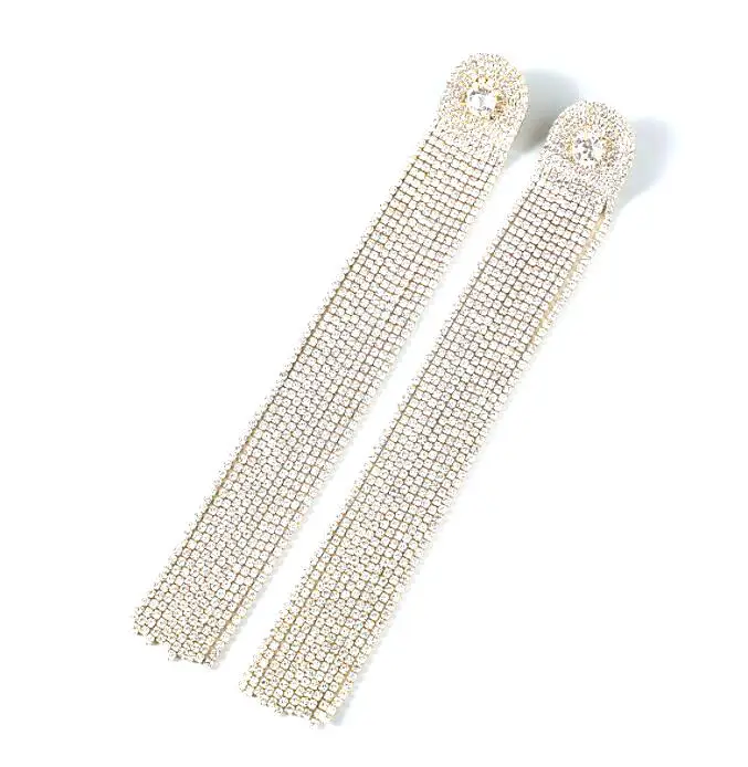 very long earring