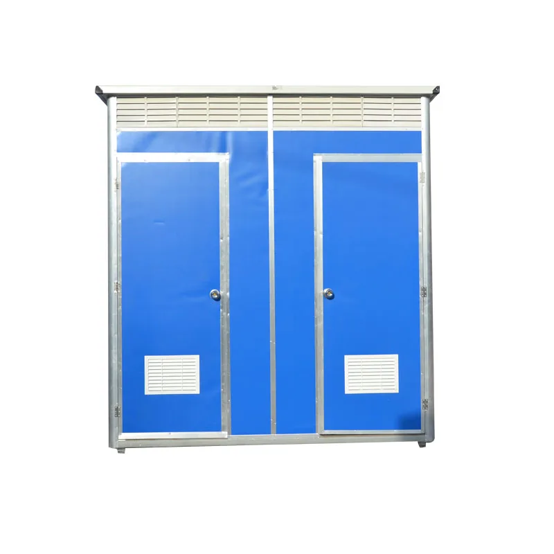 Уличная Мобильная экологически безопасная Строительная площадка, душевая кабина, соединенные портативные унитазы, мобильный туалет с душевой кабиной