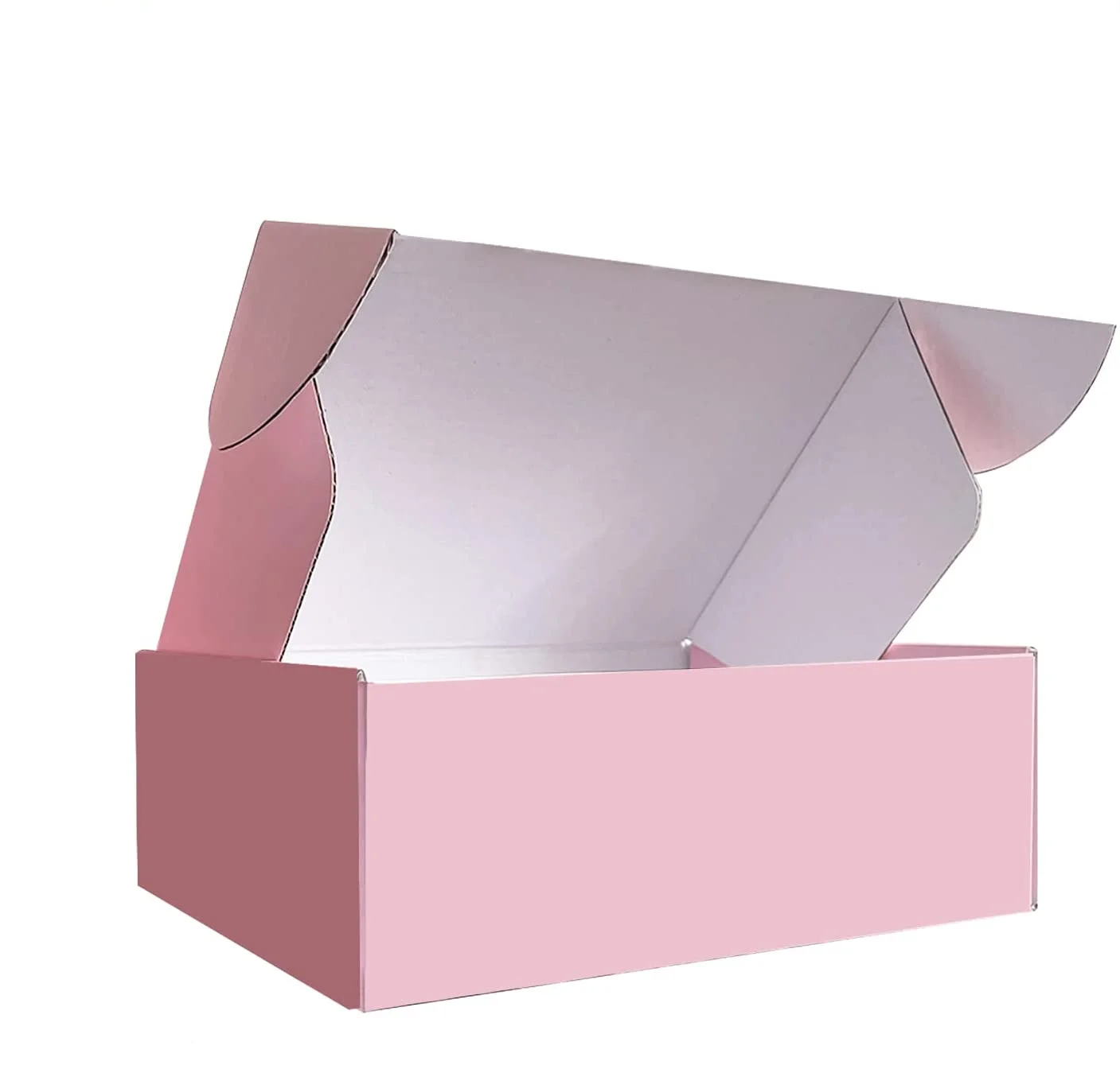 Hard Paper Mailer Gift Trade Reasonable Price Corrugated Kraft Box, Custom Clothing Package Box With Paper