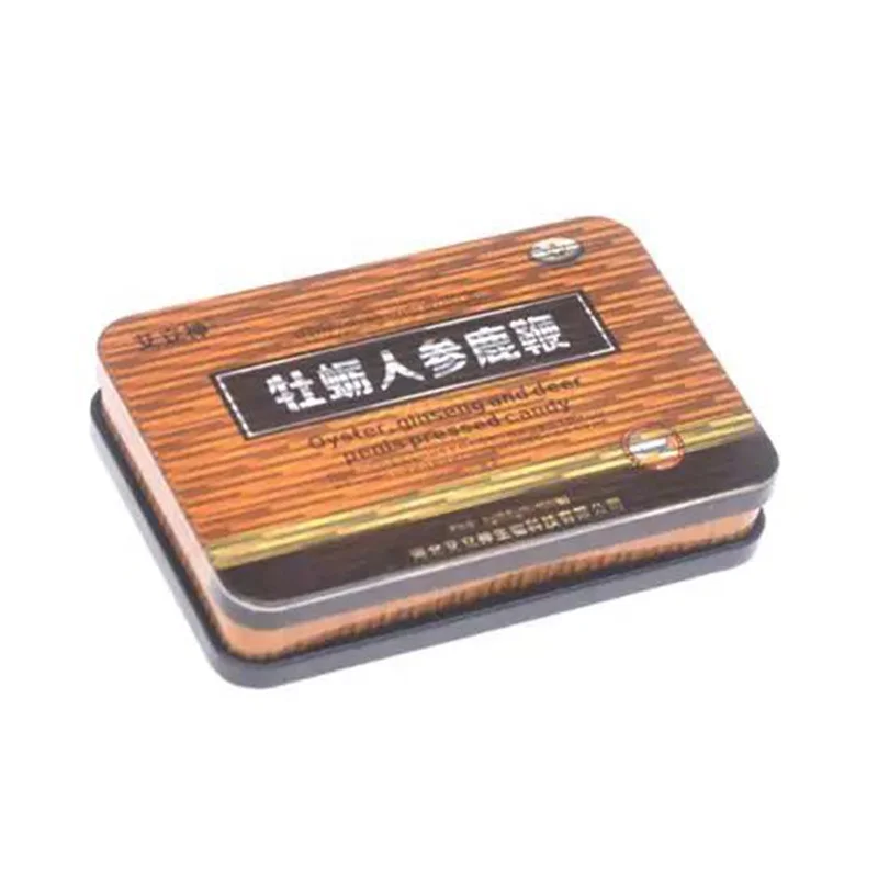 Custom designs oyster giseng tin box packaging health care products tin container