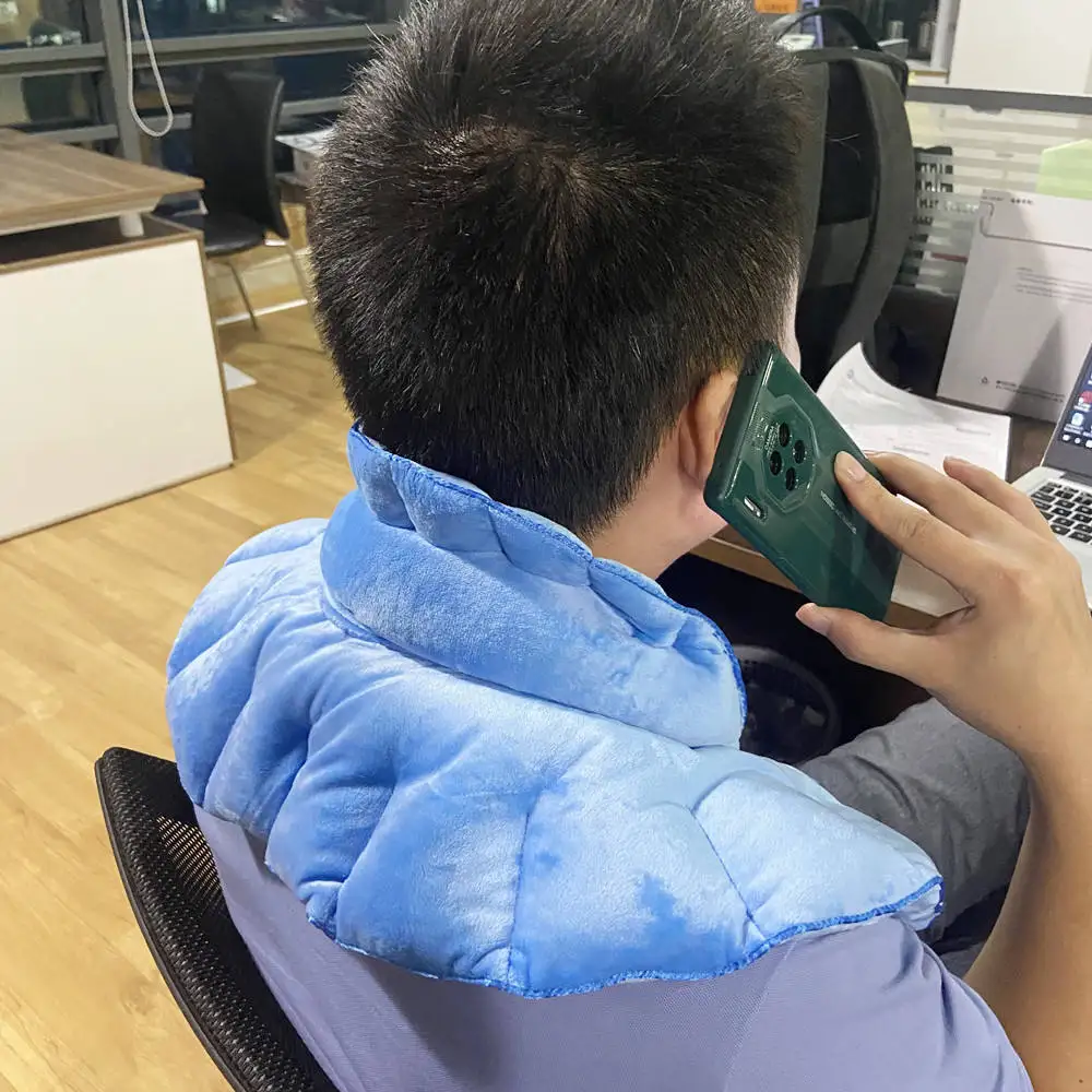 Xiyi Large Neck Shoulder Ice Pack Cooling Gel Pack Cold Hot Pack for Upper Back Pain Relief