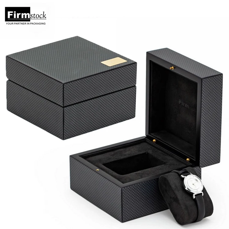 Luxury Single Custom Gift Designer Wooden OME Packaging Storage Case Mens Wood Watch Box