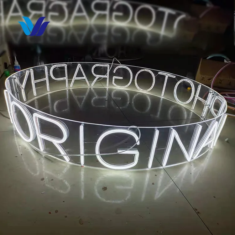 Hongsen outdoor neon sign custom acrylic led neon sign shop board advertising sign neon