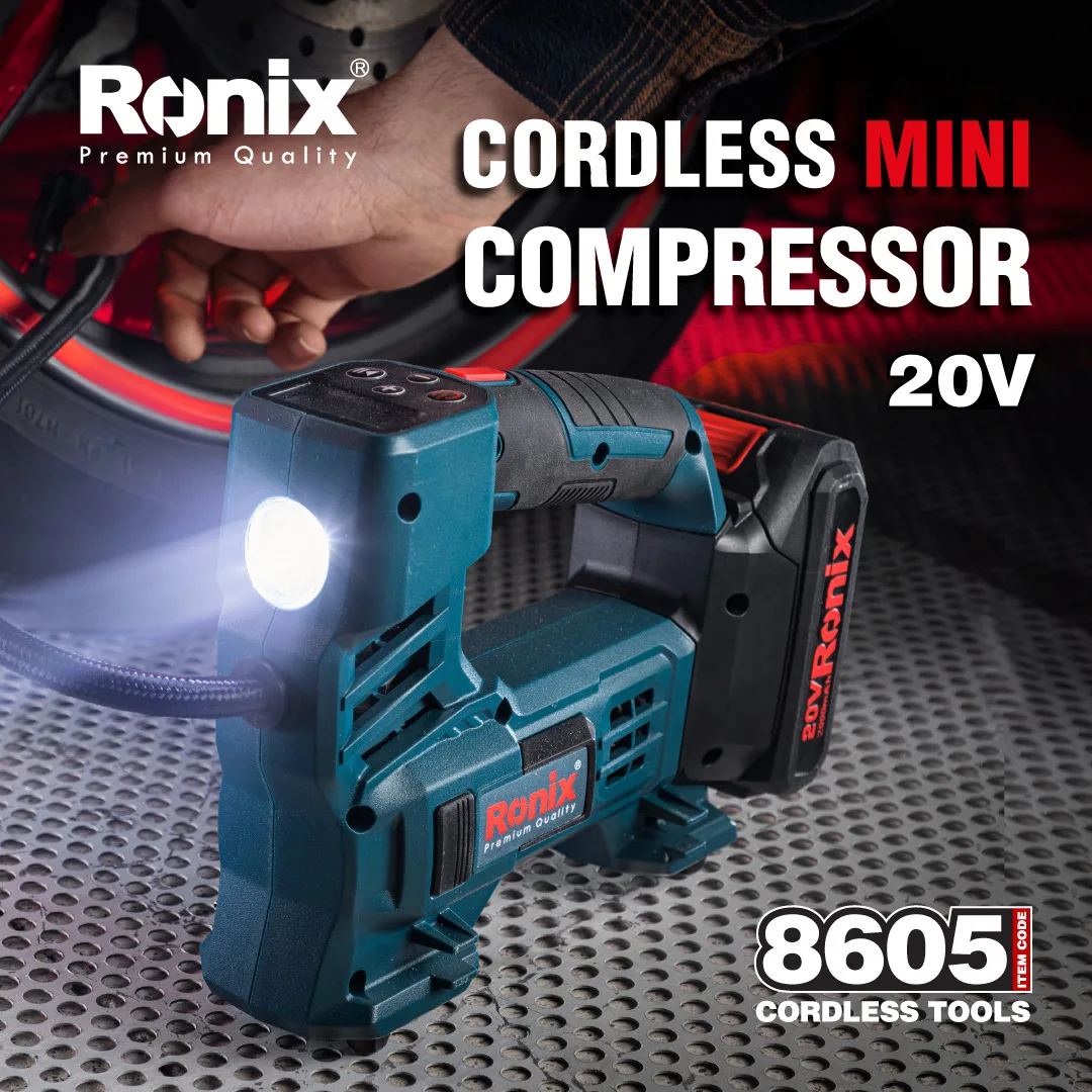 Ronix 86 серии бесщеточный литиевый аккумулятор перезаряжаемый беспроводной многофункциональный набор инструментов для деревообработки садовый ручной