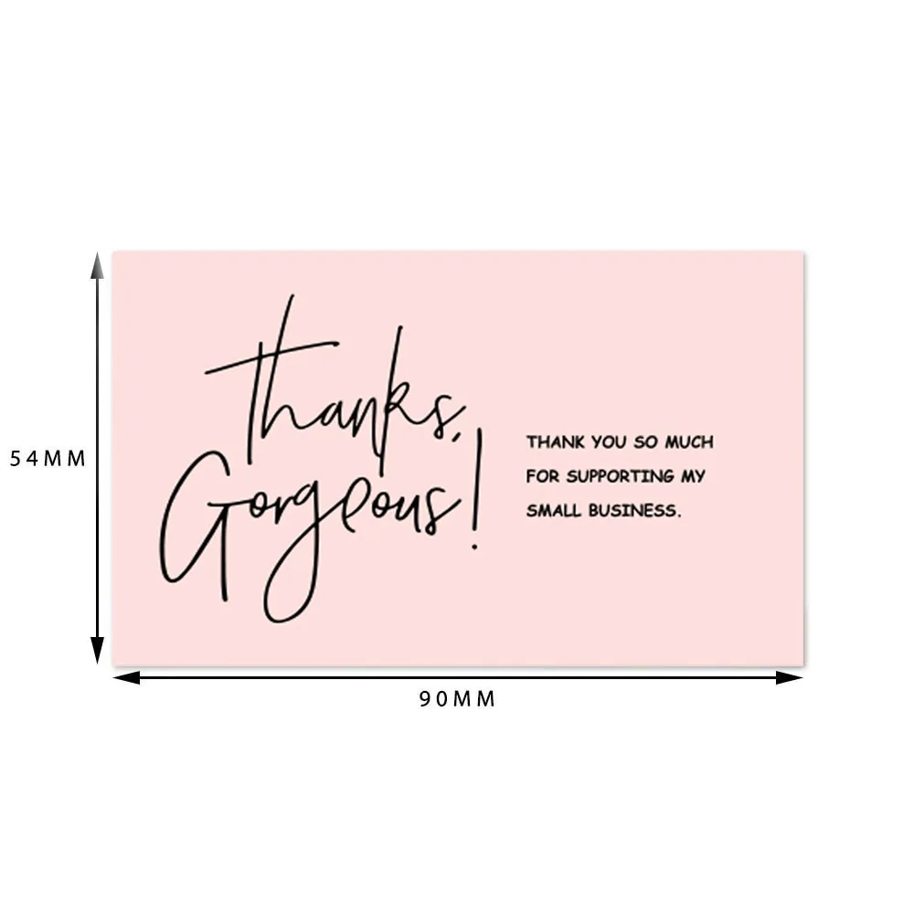 High quality new design birthday greetings gift thank you cards