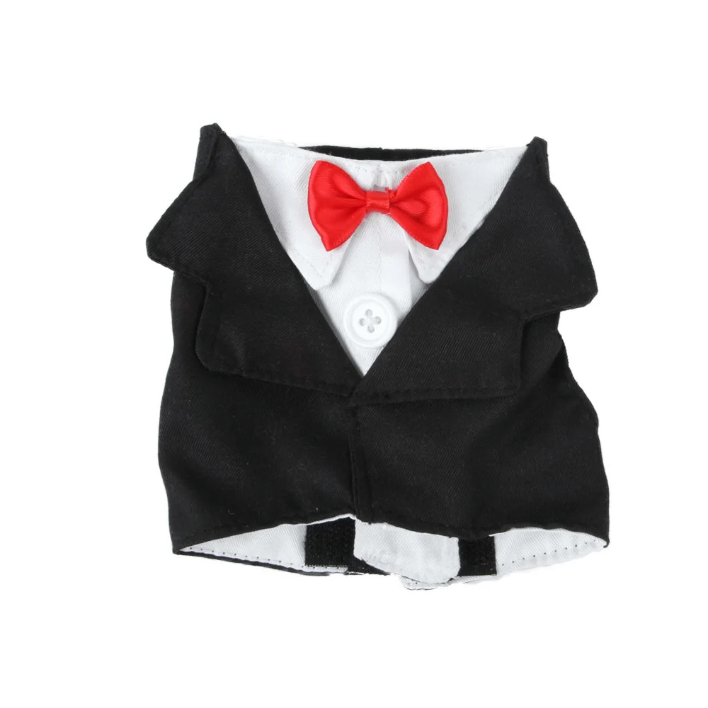 Pet Bird Gentleman Clothes Parrot Dress Chest Back Bow Tie Suit Pigeon Parrot Clothes Bird Holiday Costume Cute Business Uniform