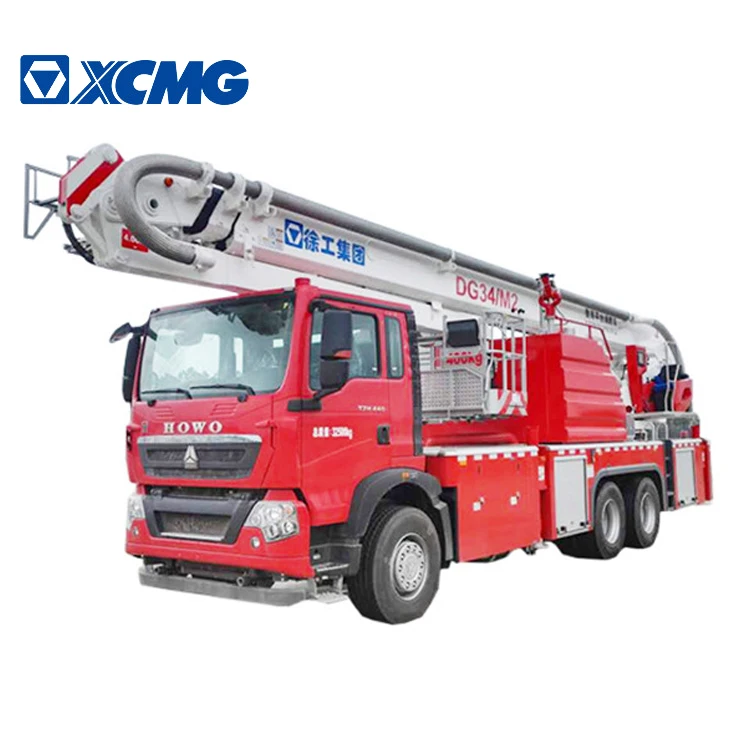  Официальная пожарная машина XCMG DG34M2 Китай новая авиационная платформа 34 метра на