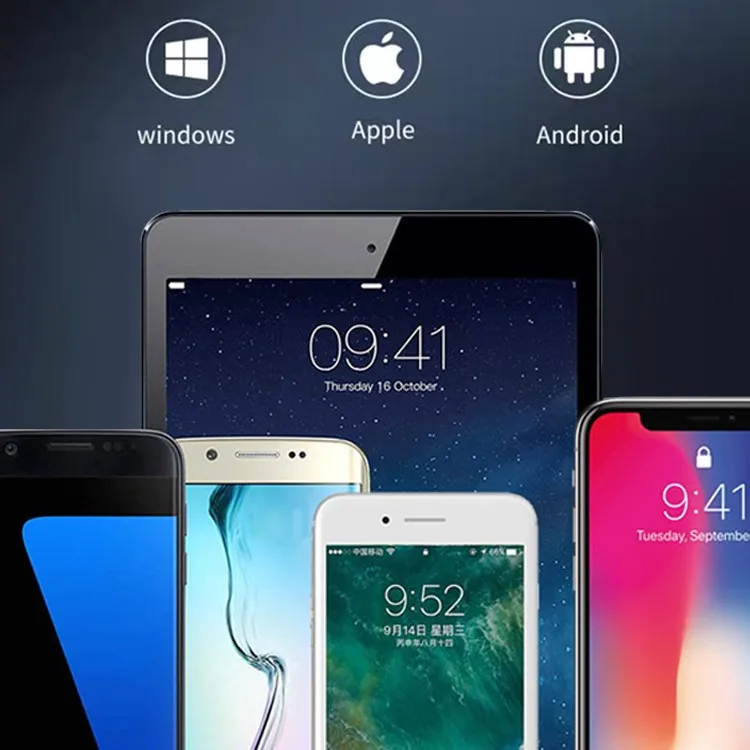 New Design OEM Stereo Sound RGB led Colorful Light blue tooth speaker with FM radio