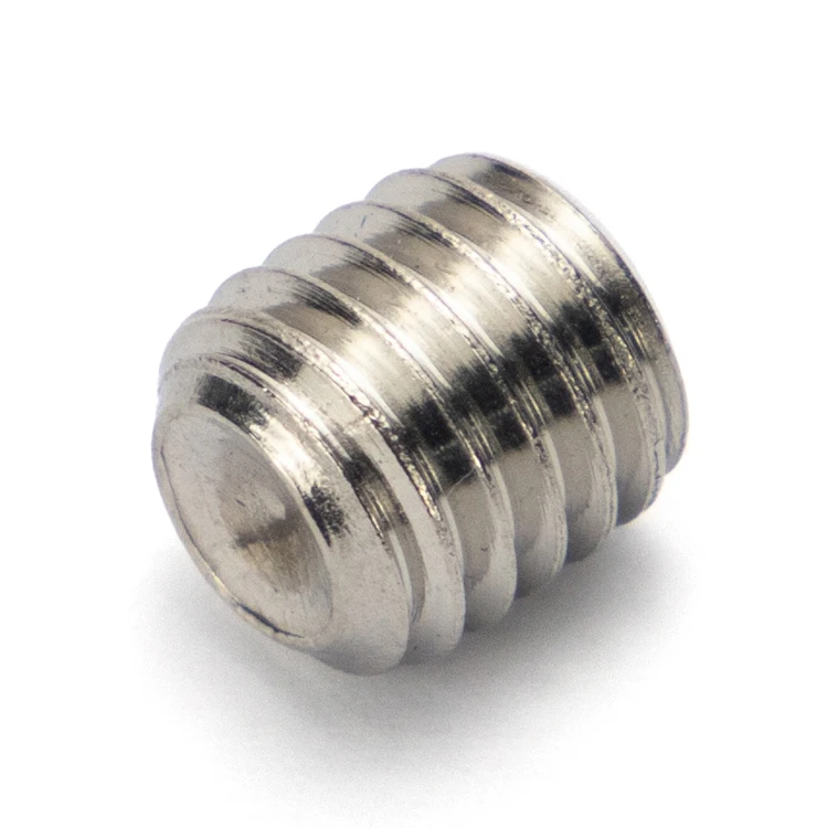 DIN913 Cup M3 M4 M5 Dog Ball Point Slot Square Head Set Screw with Flat Point