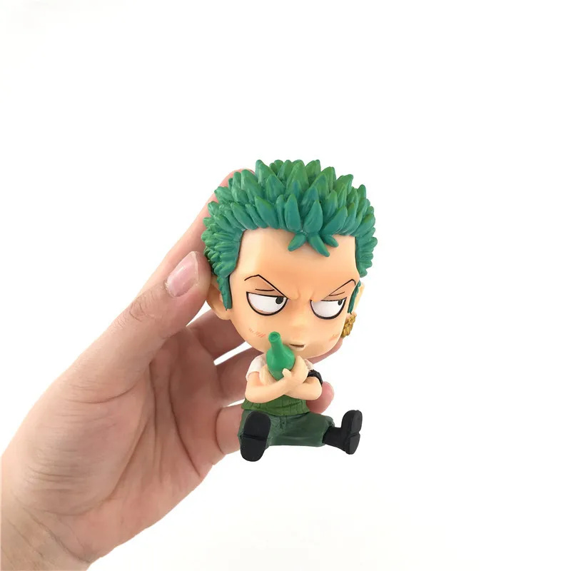 Anime One-Pieced Figures PVC Action Model Dolls Figure Toys Cute Luffy Nami Zoro Collection Brinquedos Full Set