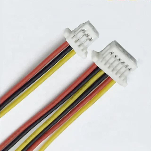 Белый соединитель SH с шагом 1,0 мм, UL1571 30AWG, ПВХ оболочка, жгут проводов