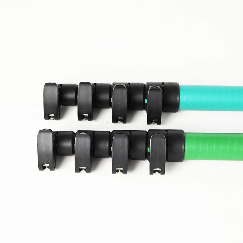 Customizable telescopic pole carbon fiber tube for window gutter cleaning Glass Solar Panel Spray Washer
