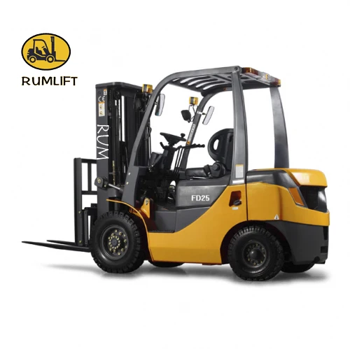 Hydraulic 3ton 2.5ton Diesel Forklift Truck 3m/4.5m/5m/6m Lifting Height with Full Free 3 Stage Mast 2500kg