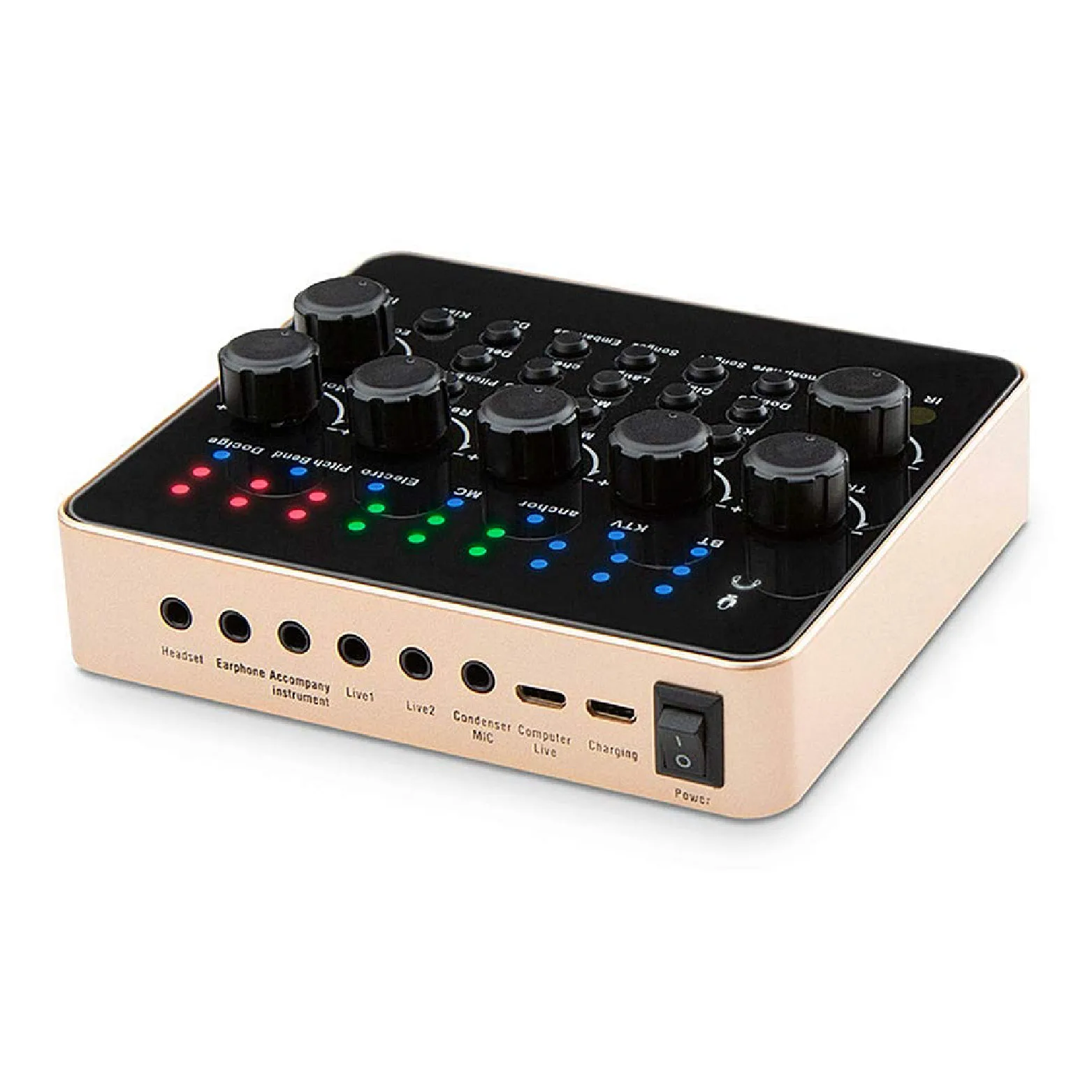 
Best Selling Quality V10 Sound Card Card Sound Module Sound Card With Microphone 