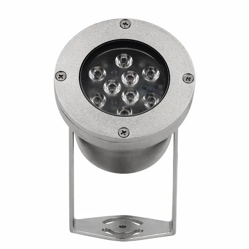 316L stainless steel IP68 Waterproof dmx rgb  under water light 24 v 45w  uderwater lights for fountain