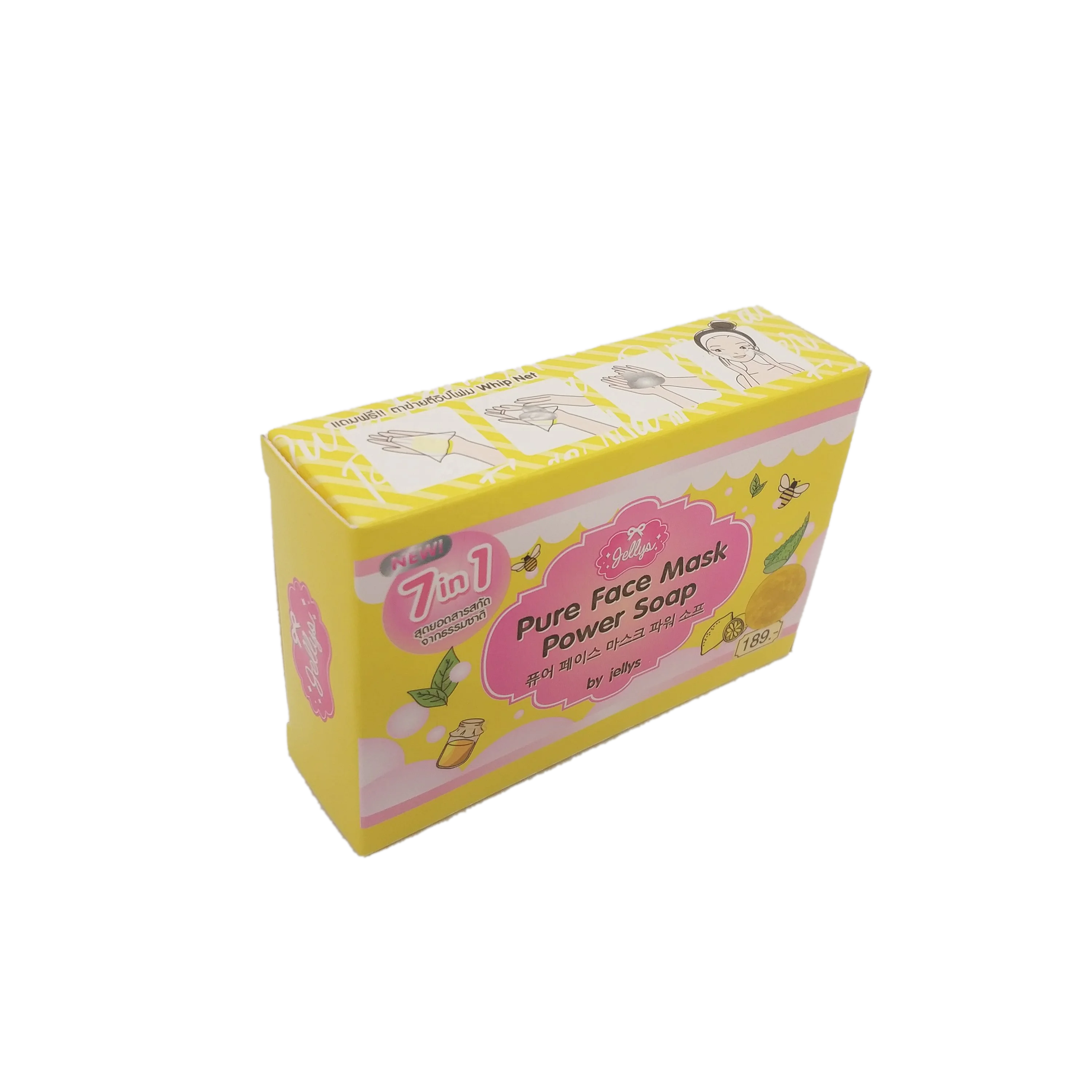 natural perfume skin care whitening face washing acne facial transparent soap