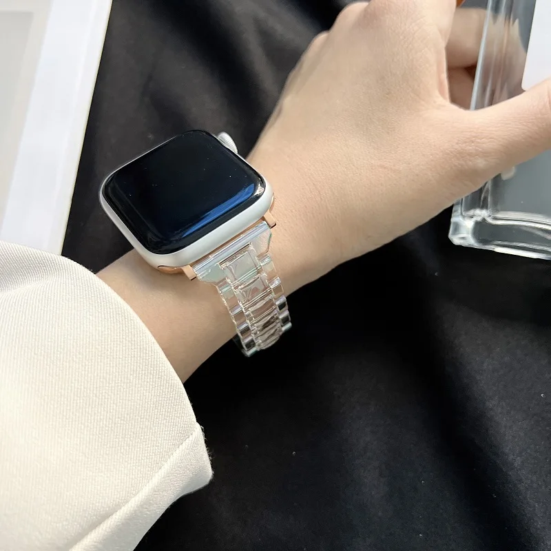 20mm Resin Watch Strap for Samsung Galaxy Watch 4 Band Women Slim Stylish Resin Watch Band for Samsung Active 2 40mm
