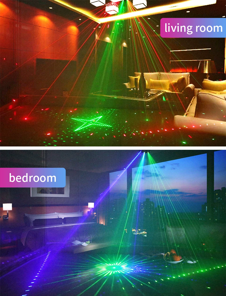 New 15 eyes LED laser effect moving beam lights dj LED Stage Light disco ball projector lazer lamps night club ceiling light bar