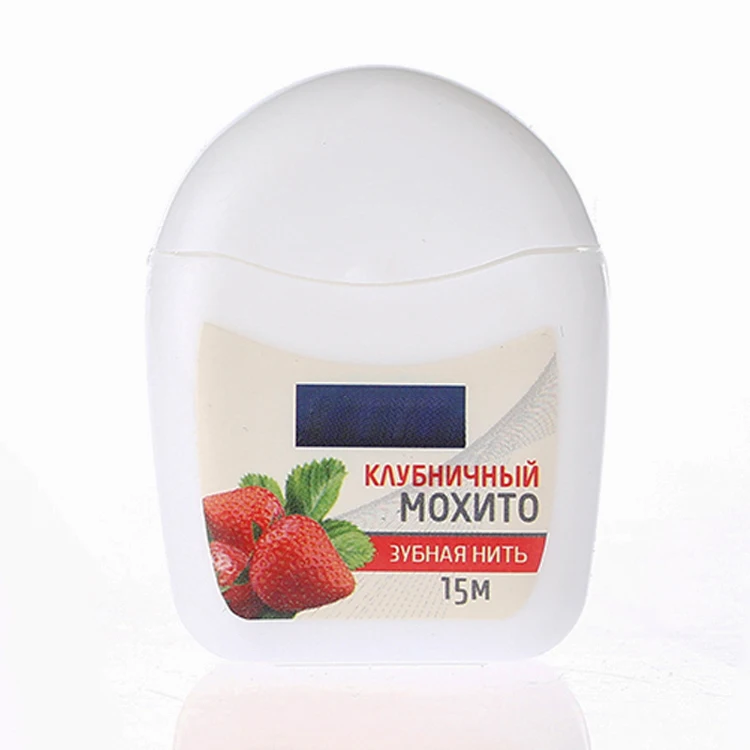 custom dental floss Individually Wrapped 2mm PTFE Nylon Dental Flosser