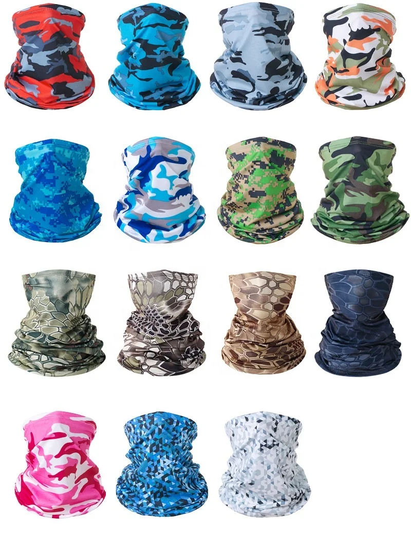 Free design custom your Own Logo Bandana Head Scarves seamless tubular Bandana