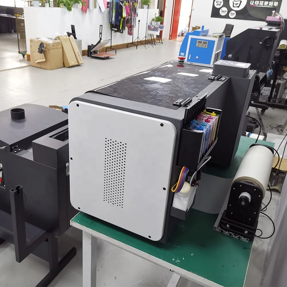  Мини-принтер A3 Dtf с двойной печатной головкой XP600 высокоскоростной DTF ПЭТ пленочный принтер для малого бизнеса футболок печать в Украине