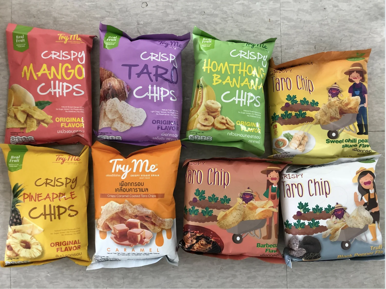 Snacks chips fruit snacks wholesale fruit vegetable snacks - Crispy Mango Chips Product form Thailand