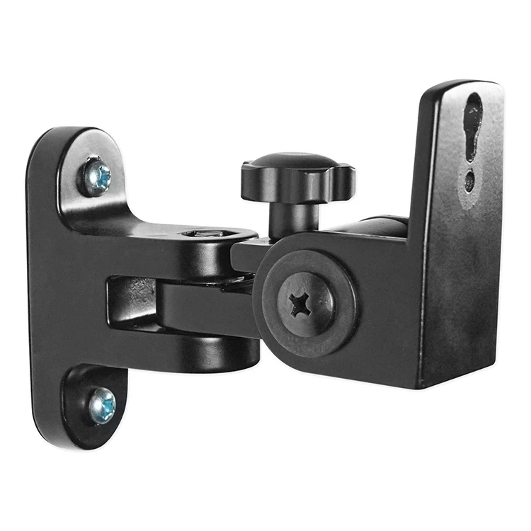 JH-Mech Dual Ceiling Midrange Wall Mount Swivel Home Theater Satellite Speaker Brackets