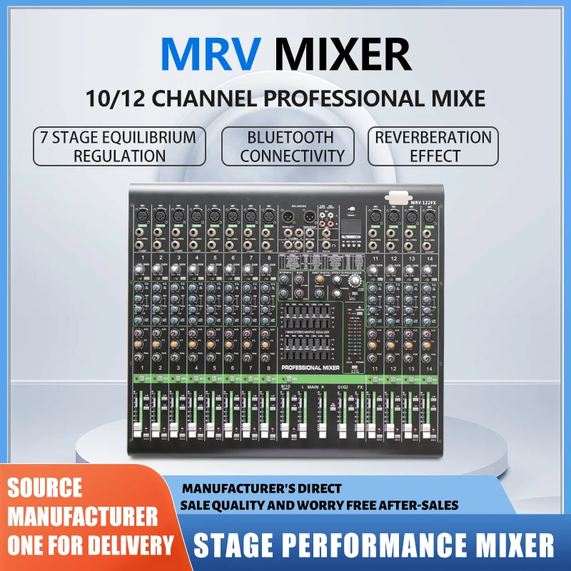 Fancy Design Public Address System Mini Digital Music Mixing Audio Console Mixer