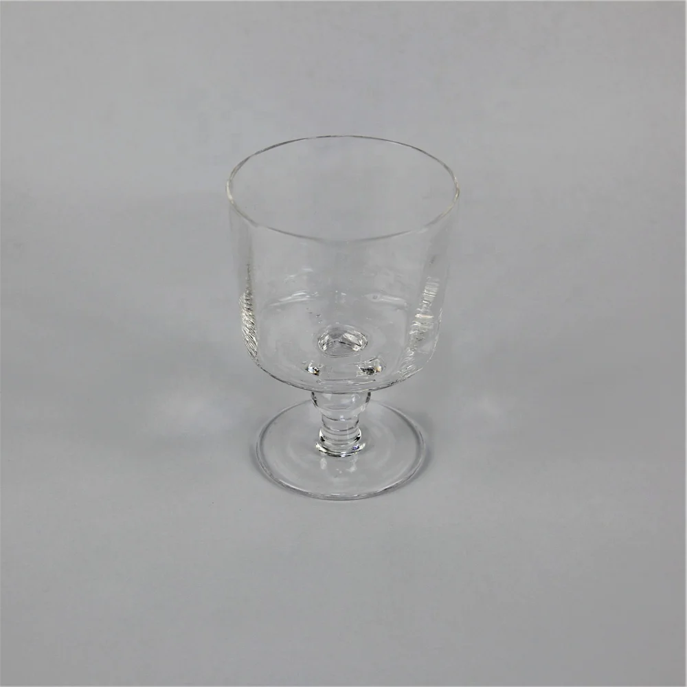 custom logo unique small mini bubble effect crystal wine goblets glass red wine tasting glasses set