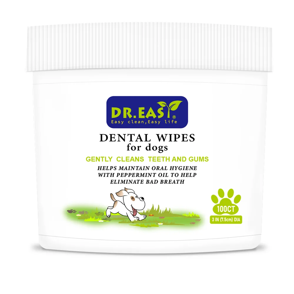 All purpose Organic Biodegradable Tissue Pet Wipes Paw Ear Eye for Cat Puppy Dog
