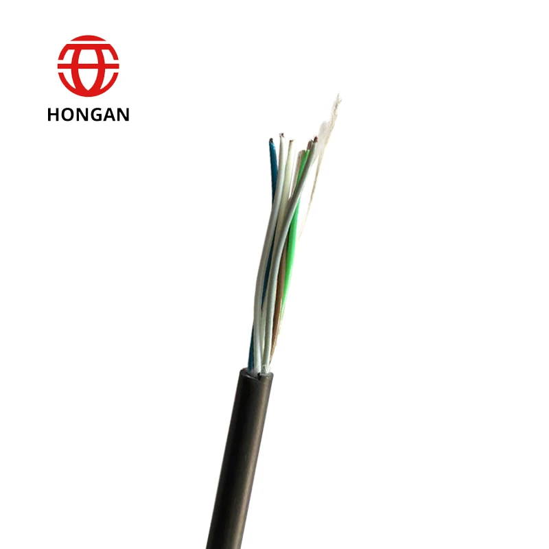 Manufacturer Supply Single Mode 3km Fiber Optic Cable Gyfy With Water Blocking Glass Yarn