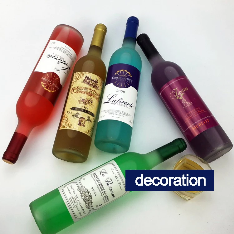 Factory Wholesale OEM Champagne Vodka Alcohol Whisky Beverage Drinking ES16 Straight Wine Beer Glass Bottle